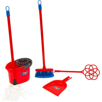 VILEDA ZESTAW DO SPRZĄTANIA DLA DZIECI WIADRO SZCZOTKA SZUFELKA