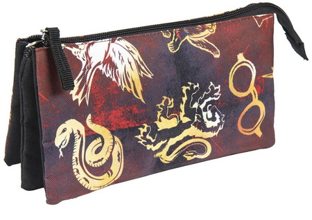 HARRY POTTER GRYFFINDOR KOSMETYCZKA PIÓRNIK TUBA