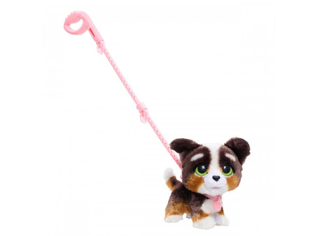 HASBRO FUR REAL WALKALOTS CHODZĄCY PIESEK NA SMYCZY DŹWIĘKI 28056