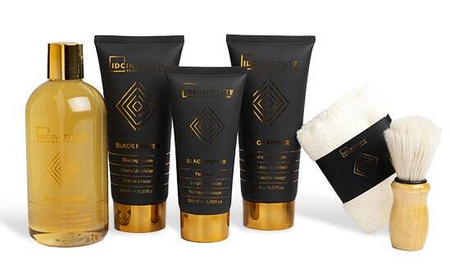 LUKSUSOWY MĘSKI ZESTAW DO GOLENIA KĄPIELI KOSZ PREZENTOWY ŚWIĄTECZNY