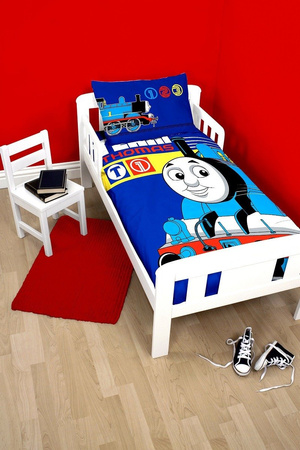 TOMEK THOMAS POCIĄG Pościel do łóżeczka 120x150