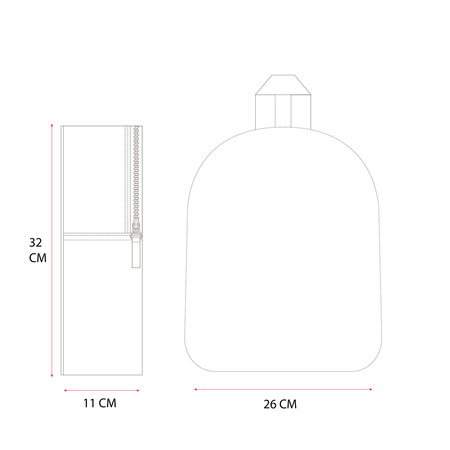 MYSZKA MINNIE MIKI PLECAK PLECACZEK DLA DZIECI DO PRZEDSZKOLA