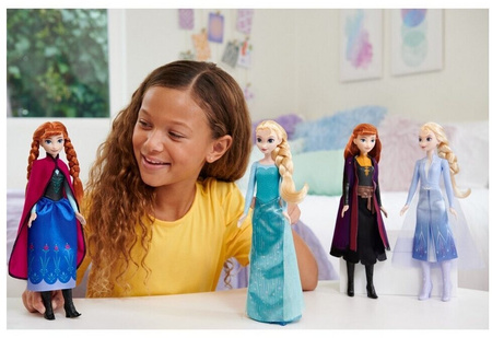 Lalka Disney Princess Księżniczka Elsa Kraina Lodu Frozen Akcesoria HLW48