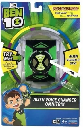 BEN 10 BEN10 ZEGAREK ALIEN VOICE CHANGER OMNITRIX ZMIENIACZ GŁOSU
