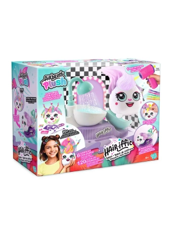 AIRBRUSH PLUSH POKOLORUJ PLUSZAKA SALON PIĘKNOŚCI FRYZURY