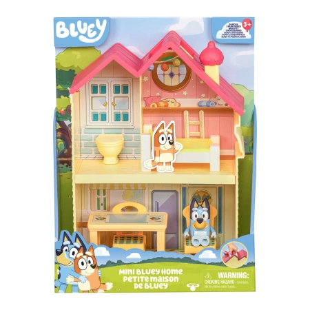 BLUEY ZESTAW DOMEK RODZINNY DOM MINI FIGURKA