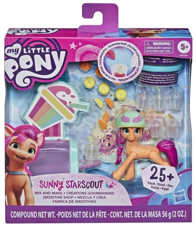 MY LITTLE PONY KUCYK SUNNY WÓZEK FIGURKA SMOOTHIE