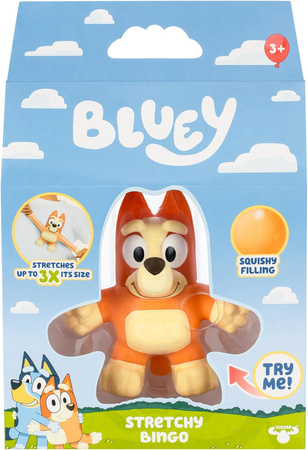 MOOSE TOYS Bluey Stretchy Bingo Figurka rozciągliwa