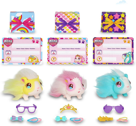 LITTLE LIVE PETS MAMA SURPRISE ŚWINKA MORSKA ŚWINKI TĘCZA TĘCZOWA RAINBOW