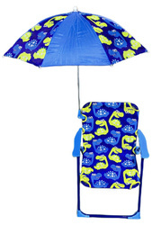 DINOZAUR KRZESŁO KRZESEŁKO PARASOLEM LEŻAK DZIECI