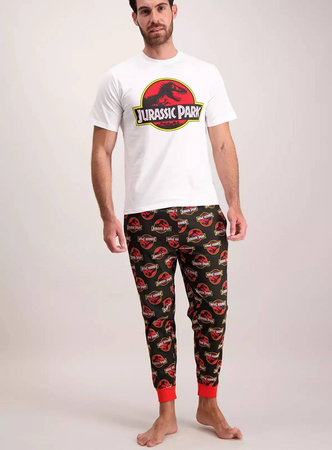 JURASSIC PARK MĘSKA PIŻAMA BAWEŁNA S