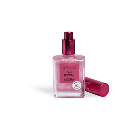 BODY OIL PINK IDC Institute Rozświetlający olejek do ciała glow shimmer