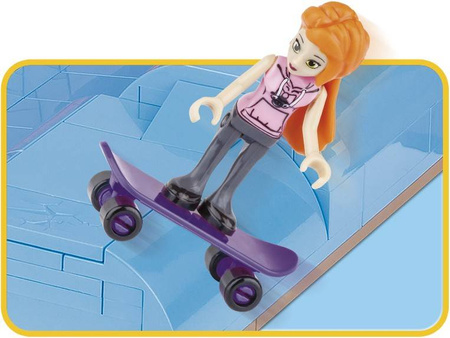 KLOCKI ACTION TOWN MEGA SZALONY SKATEPARK 500 el.