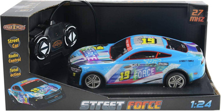 SAMOCHÓD ZDALNIE STEROWANY WYŚCIGOWY STREET FORCE RC PILOT