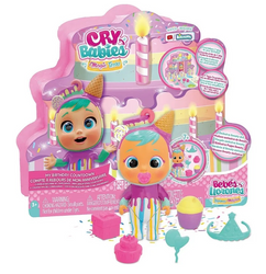 CRY BABIES MAGIC TERAS ZESTAW URODZINOWY TORT LALKA KALENDARZ AKCESORIA