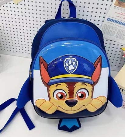 CHASE PSI PATROL PLECAK PLECACZEK DLA DZIECI DO PRZEDSZKOLA + SMYCZ