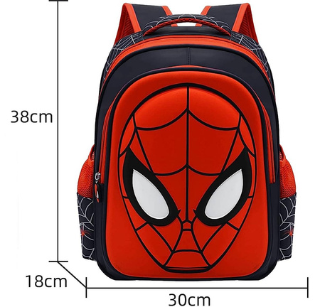 SPIDERMAN PLECAK SZKOLNY TORNISTER KIESZONKI 1-3
