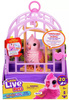 Little Live Pets ROSIE Mówiący Ptaszek z Klatką W Klatce niebieski Dźwięki