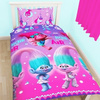 TROLLS TROLLE TROLE POŚCIEL DWUSTRONNA 140x200