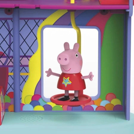 ŚWINKA PEPPA SUPER PLAC ZABAW + 2 figurki ZESTAW DO ZABAWY