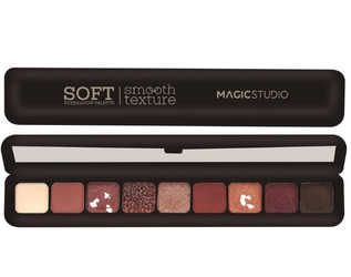 Magic Studio Soft– Paleta 9 cieni Gładka tekstura & ziemiste odcienie