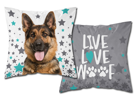 WILCZUR WILK PIES PODUSZKA ŚWIECĄCA JASIEK WKŁAD