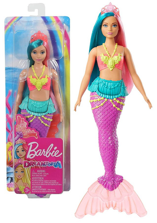 LALKA BARBIE DREAMTOPIA SYRENKA RUCHOMY OGON GJK11