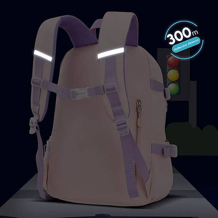 TORNISTER PLECAK SZKOLNY KRÓLIK CEKINY 1-3 SZKOŁY