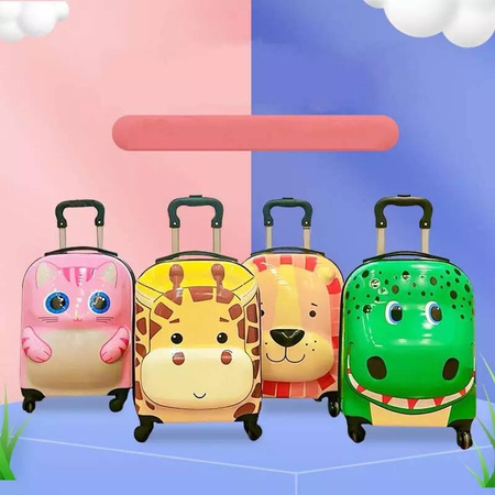 KROKODYL DINOZAUR 3D WALIZKA DZIECI BAGAŻ KABINOWA