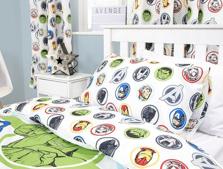 AVENGERS MARVEL IRON HULK THOR POŚCIEL 140x200