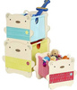 Miś Misie Regał 3 Pojemniki Organizer Komoda
