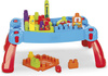 MEGA BLOKS Stolik z klockami „Buduj i ucz się" Duże klocki Pojazd FGV05