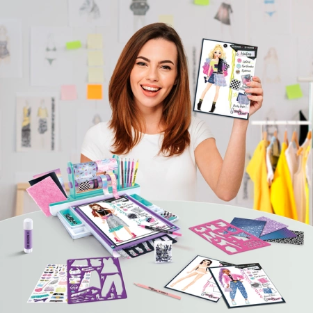 STYLE4EVER ZESTAW DO PROJEKTOWANIA PRACOWNIA TABLICA SZABLONY STUDIO MODY