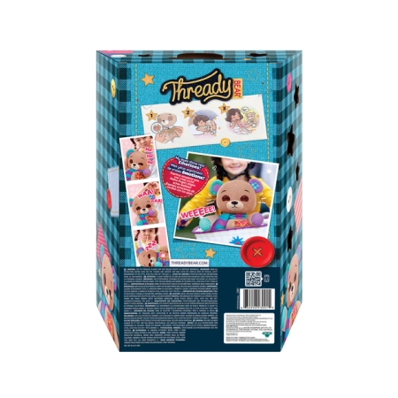 INTERAKTYWNY MAGICZNY MIŚ PIĘKNY PLUSZAK THREADY BEAR 70 REAKCJI MÓWI MRUGA