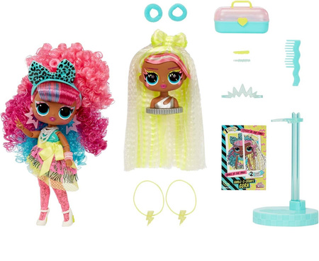 LOL SURPRISE SWAP TWEENS LALKA GŁOWA DO CZESANIA WYMIENNA Cora L.O.L.