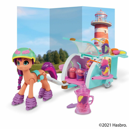 MY LITTLE PONY KUCYK SUNNY WÓZEK FIGURKA SMOOTHIE