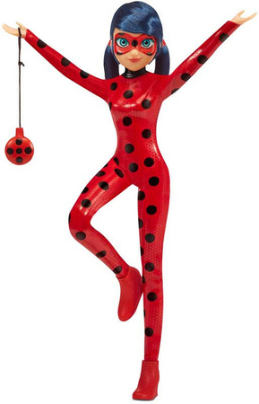 MIRACULOUS LALKA BIEDRONKA I CZARNY KOT LADYBUG FIGURKA KOMUNIKATOR 50028
