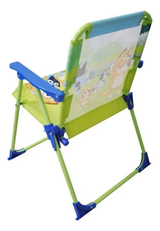 BLUEY I BINGO PIESKI KRZESŁO KRZESEŁKO DLA DZIECI DO OGRODU NA PLAŻĘ BALKON
