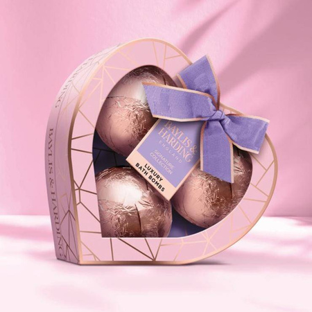 ZESTAW PREZENTOWY SERCE KULE DO KĄPIELI