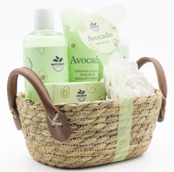 BCS KOSZ ZESTAW PREZENTOWY KOSMETYKÓW CIAŁA KĄPIELI DLA KOBIET ŚWIĘTA