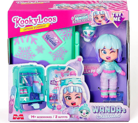 KookyLoos Walizka WANDY Figurka + Zwierzak