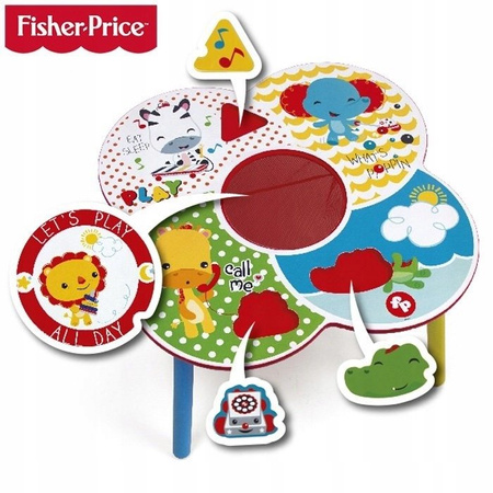 FISHER PRICE ZWIERZĘTA STÓŁ STOLIK KRZESEŁKO