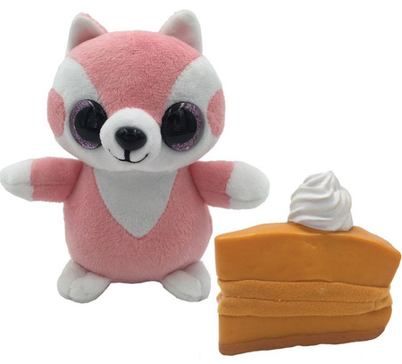 CIASTKA PACHNĄCE CIASTKO MUFFINKA PLUSZAK DZIECI MASKOTKA DWUSTRONNA