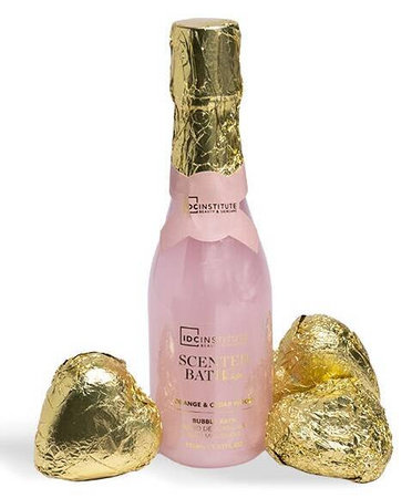 ZESTAW KOSMETYKÓW PREZENTOWY ŚWIĄTECZNY PREZENT DO KĄPIELI SZAMPAN KULE