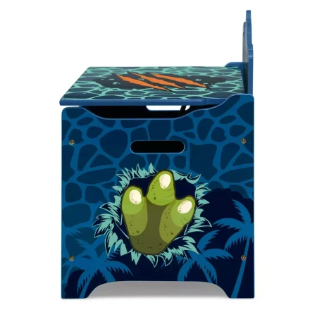 DINOZAURY POJEMNIK NA ZABAWKI SKRZYNIA DINO DZIECI