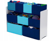 NIEBIESKI DUŻY REGAŁ ORGANIZER POJEMNIK Dla DZIECI