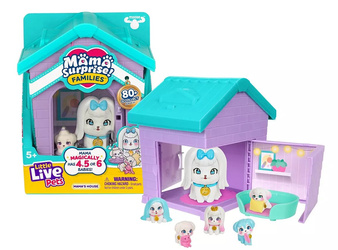ittle Live Pets Mama Surprise Families Domek mamy Piesek Buda MALTAŃCZYK