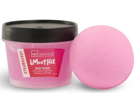 IDC ZESTAW SMOOTHIE SCRUB DO CIAŁA PEELING KULA TRUSKAWKA