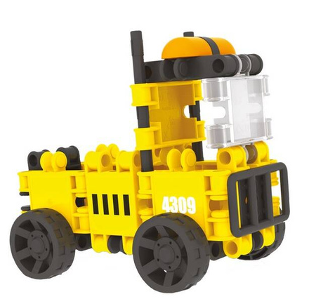 KLOCKI KONSTRUKCYJNE ZESTAW CLICS KOPARKA 4309