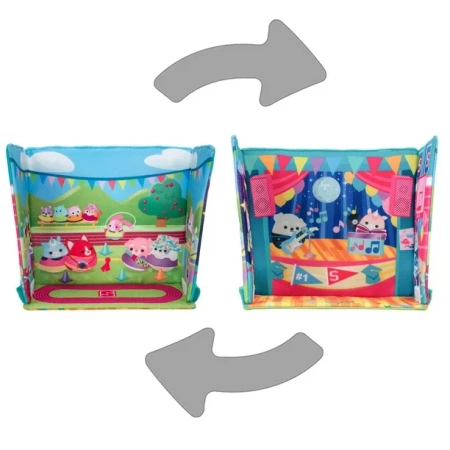 Squishville SQUISHMALLOWS ZESTAW SZKOLNE DNI Scenka 2w1+ MASKOTKI